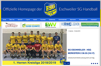 Homepage Eschweiler SG