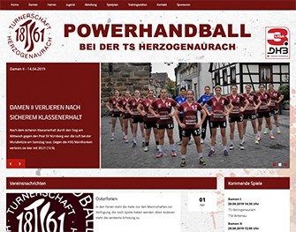 Homepage TS Herzogenaurach Handball