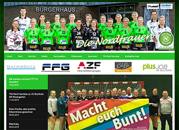 Homepage TSV Nord Harrislee