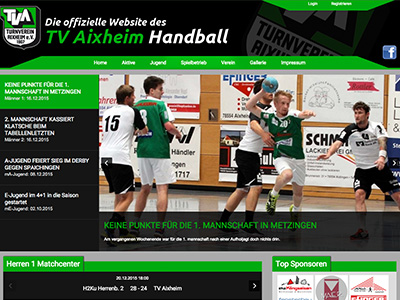 Homepage TV Aixheim