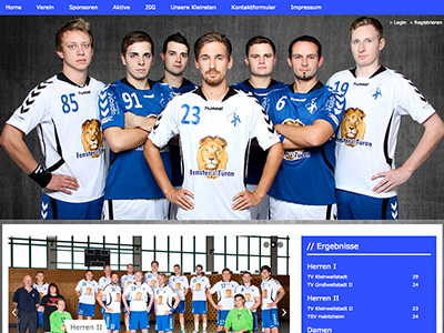 Homepage Kleinwallstadt Handball