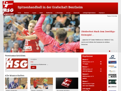 Homepage HSG Nordhorn